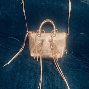 Rebecca Minkoff Gold Crossbody Bag